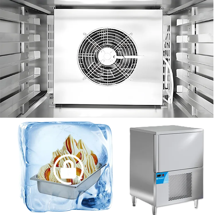 Ultracongelador para Gelato de 6 Estantes - MB6T