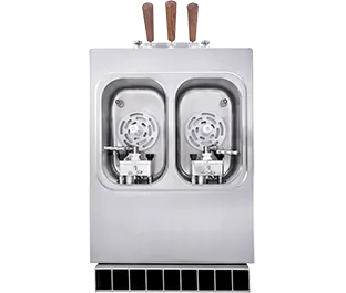 Maquina de Helado Suave & Frozen Yogurt de 3 Boquillas de mostrador - S121FAP