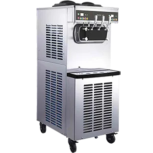 Maquina de Helado Suave & Frozen Yogurt de 3 Boquillas de piso - S520F