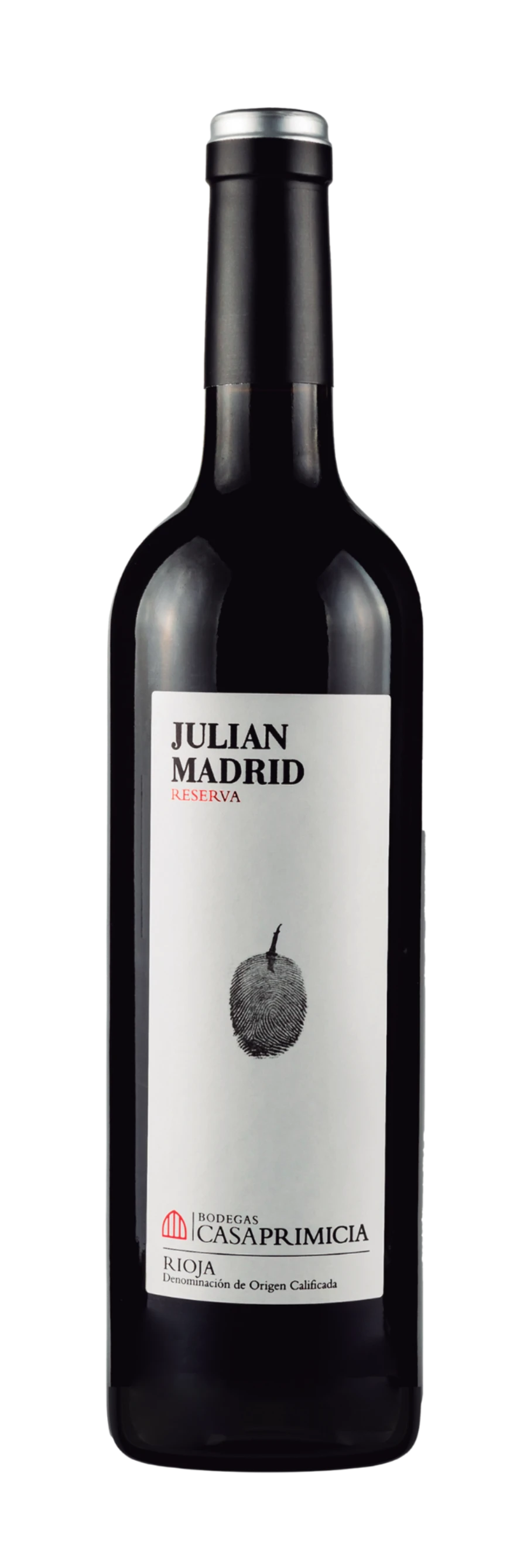 Julián Madrid Reserva — Bodegas Casa Primicia
